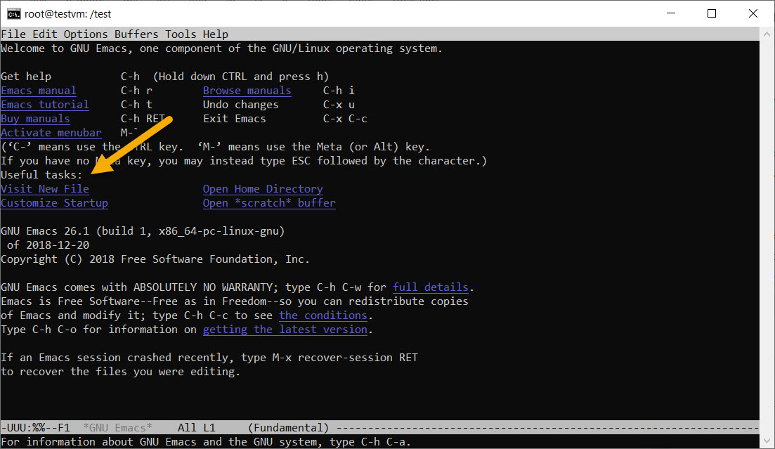 emacs for dos