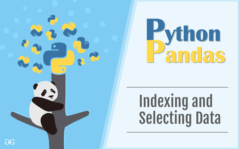 Indexing And Selecting Data With Pandas - Geeksforgeeks