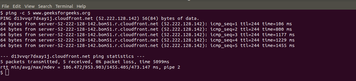 linux packet sender example