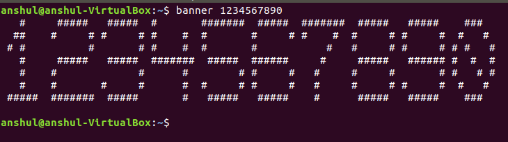 banner command in Linux with examples - GeeksforGeeks