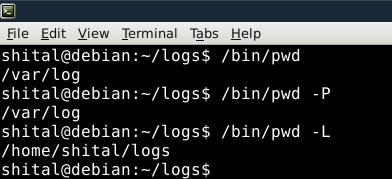 BinaDisplay the Current Working Directory ry pwd (/bin/pwd):