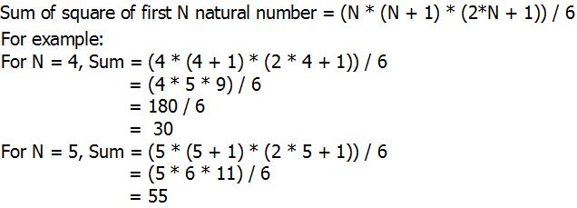 Python Program For Sum Of Squares Of First N Natural Numbers Geeksforgeeks