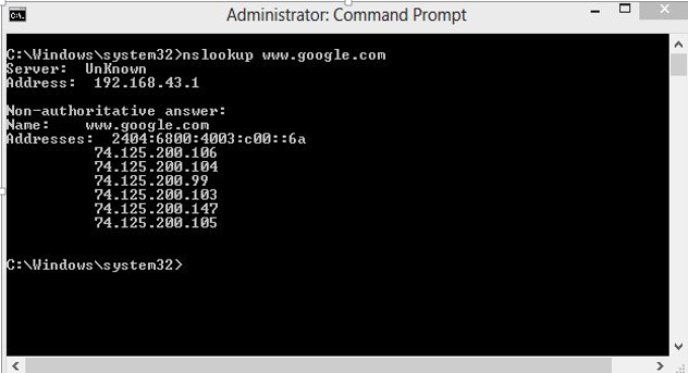 Domain IP Address