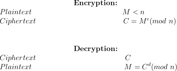 RSA Algorithm using Multiple Precision Arithmetic Library 