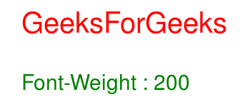 setFontWeight