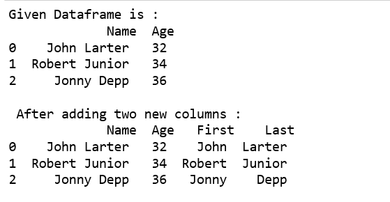 Split a text column into two columns in Pandas DataFrame