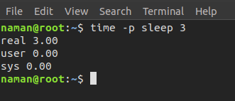 time in Linux examples - GeeksforGeeks