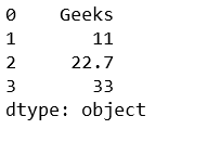 Python | Pandas.To_Numeric Method - Geeksforgeeks