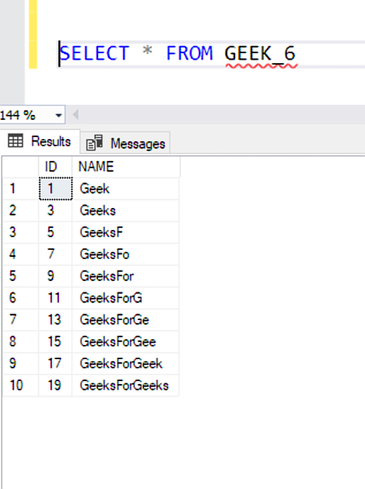 sql server create insert script from table data