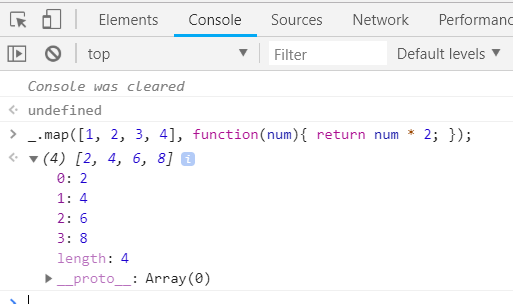 Underscore.js _.map() Function - GeeksforGeeks